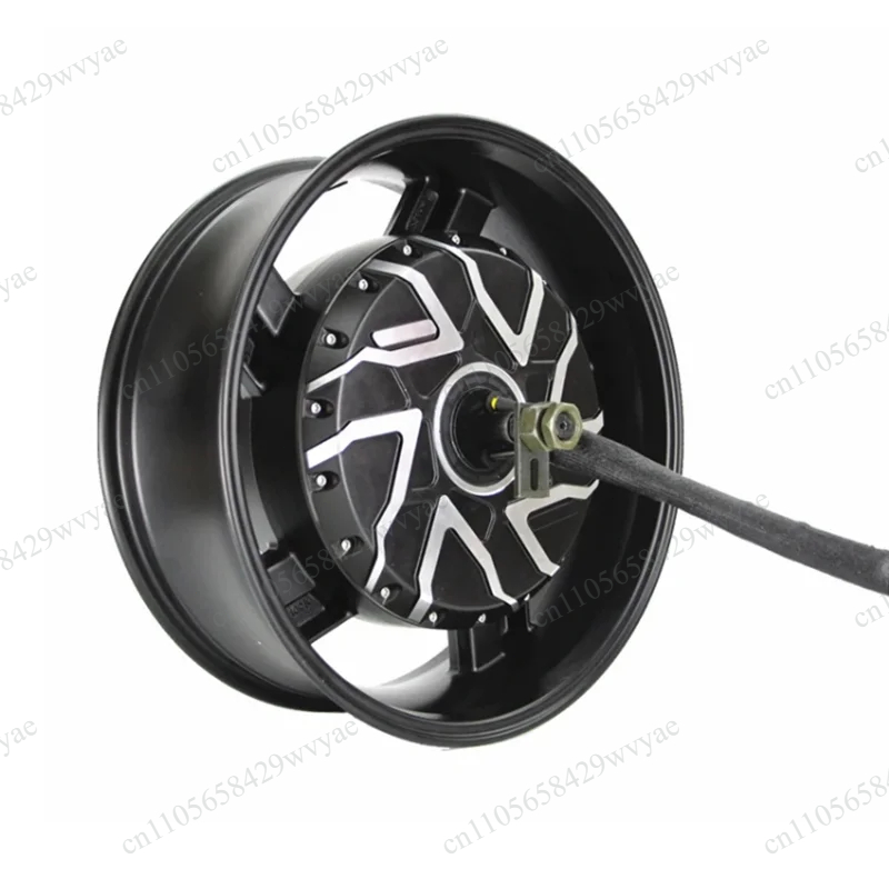 12000W Electric Motorcycle Hub Motor - 12000W 17X6.0 Inci V4 70H, 8KW