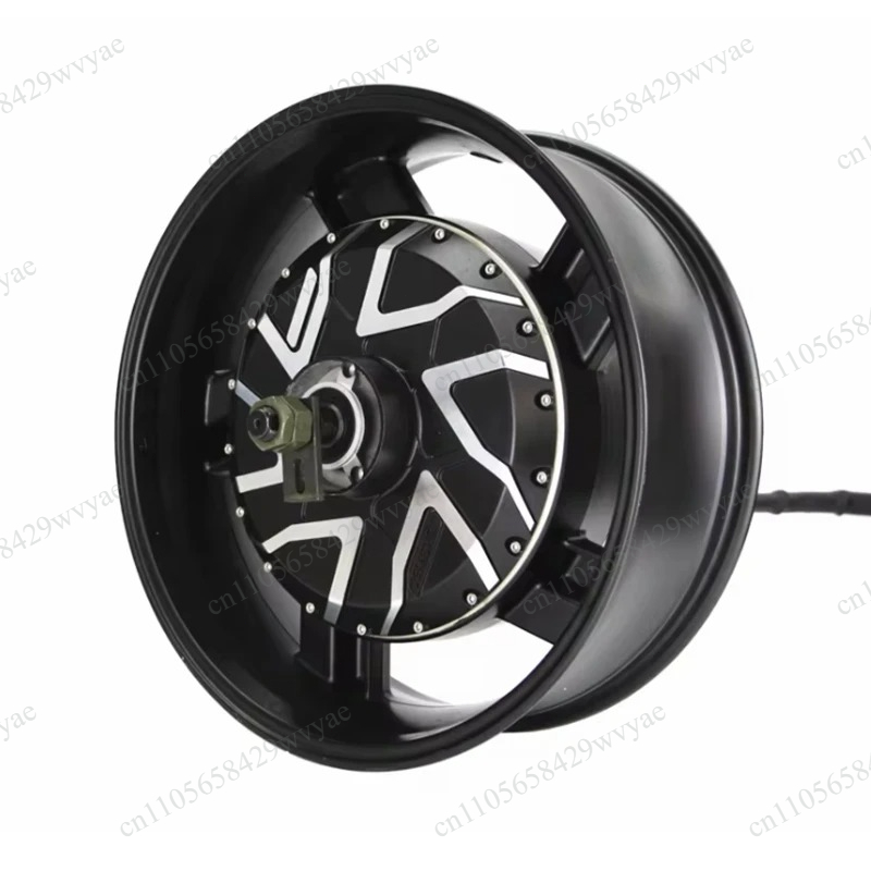 12000W 17X6.0 Inci V4 70H, 8KW - 12000W Electric Motorcycle Hub Motor ulasan dan harga