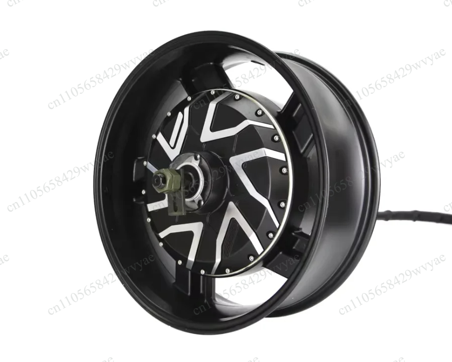 12000W 17X6.0 Inci V4 70H, 8KW - 12000W Electric Motorcycle Hub Motor ulasan dan harga