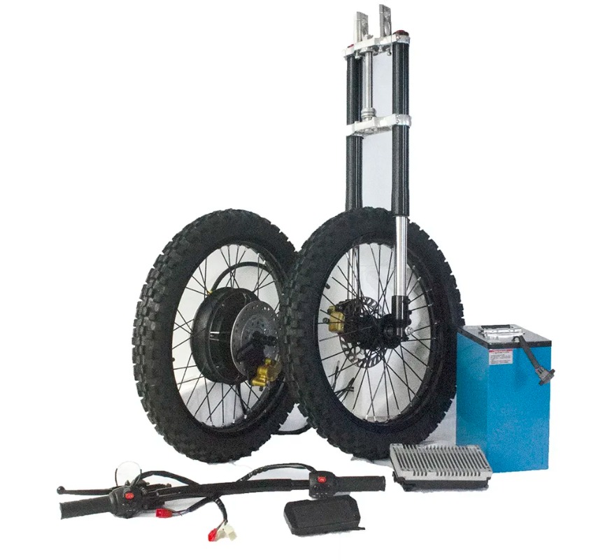 Kit Konversi Sepeda Motor List - 12000W Electric Motorcycle Hub Motor ulasan dan harga